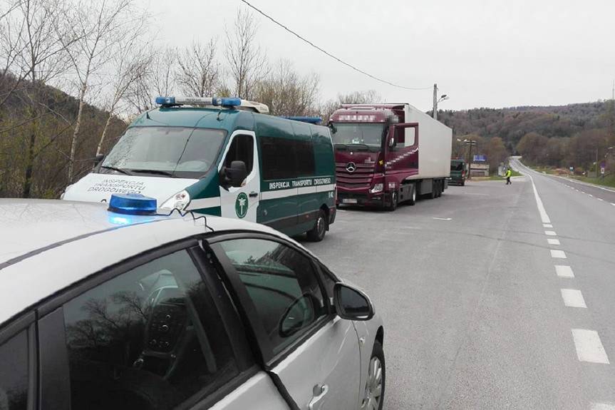 Kierowca tira pod wpływem narkotyków manipulował tachografem