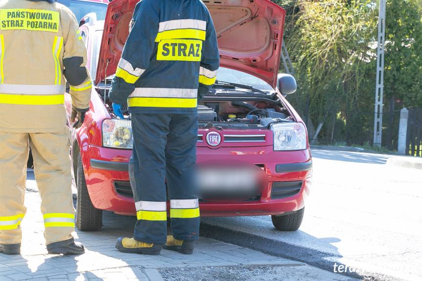 Kolizja w Pustynach na DK19