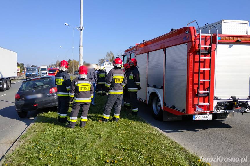 Kolizja na al. Jana Pawła II