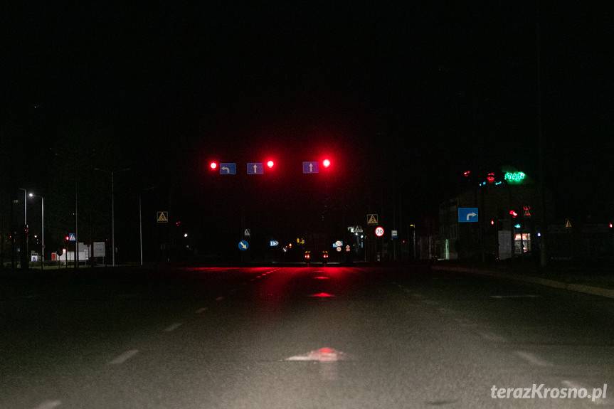 W Krośnie nocne ciemności