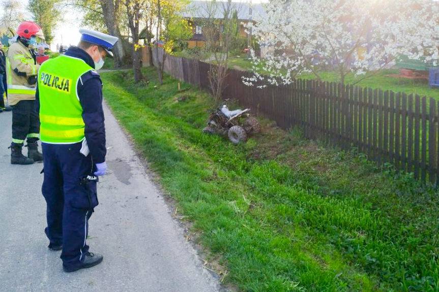 REGION. Quadem do rowu w Grabówce