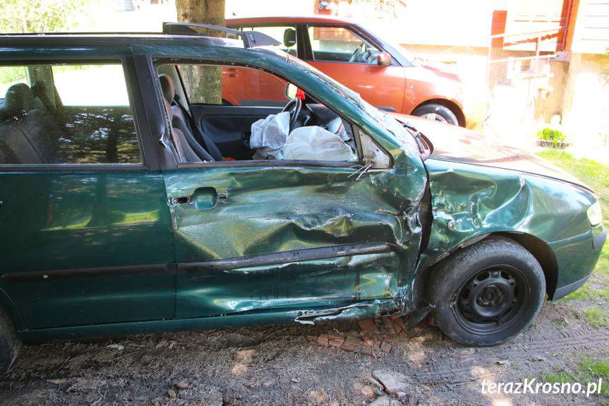 Wypadek w Węglówce, poważnie ranny motocyklista 