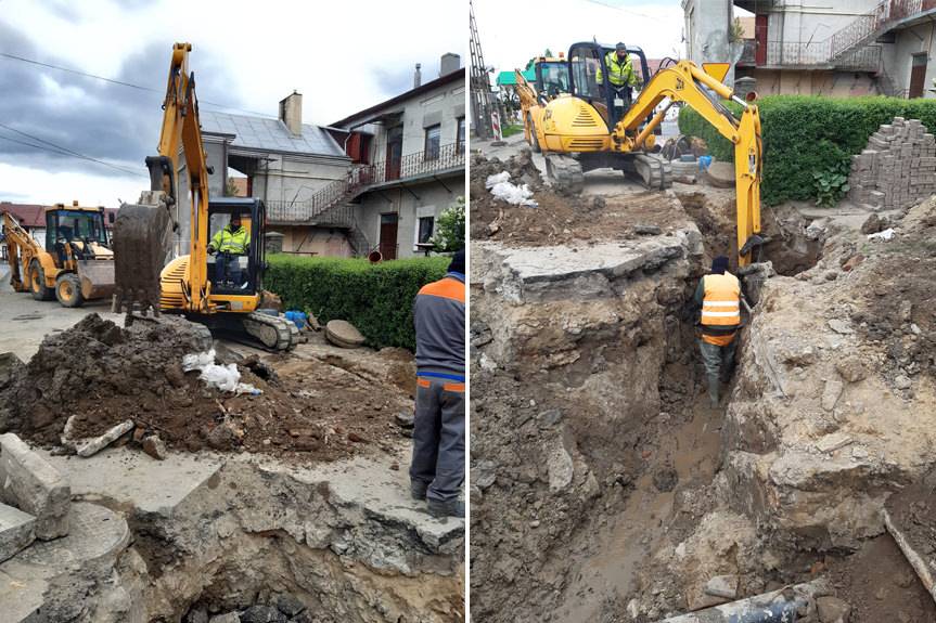 Awaria w Dukli. Do kiedy potrwają prace?