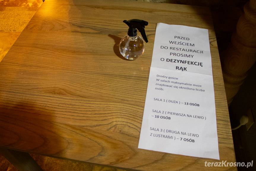 Restauracje w Krośnie przyjmują gości. Ale mniej