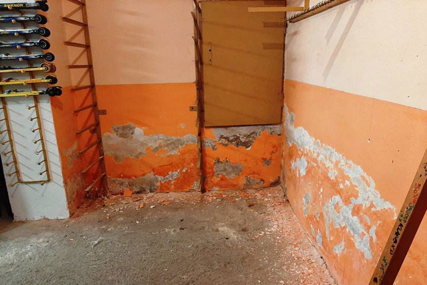 Remont narciarni w Jedliczu