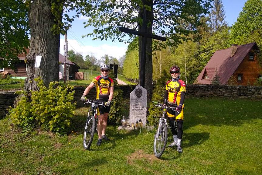 Krośnieńskie Towarzystwo Cyklistów uczciło Jana Pawła II