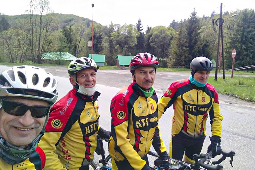 Krośnieńskie Towarzystwo Cyklistów uczciło Jana Pawła II