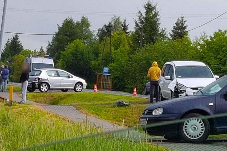 Kolizja w Pustynach na Dukielskiej