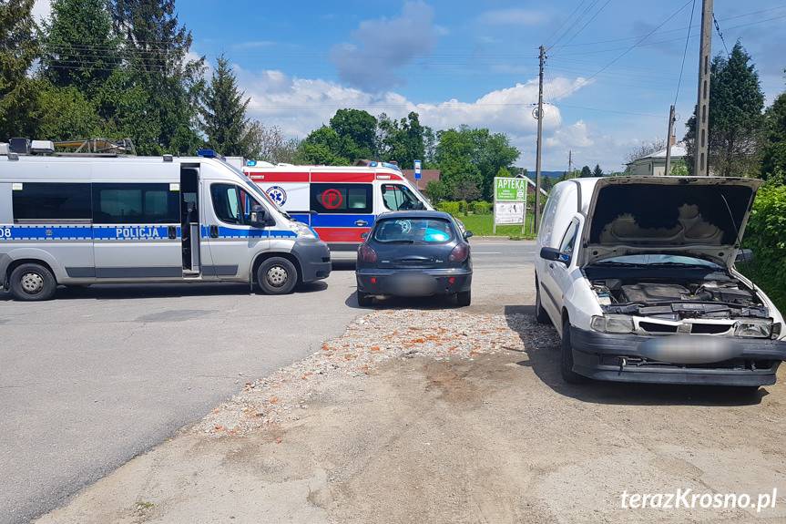 Kolizja na Chopina, zderzenie seata i fiata