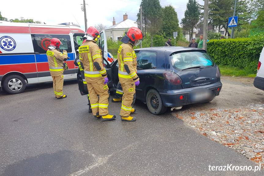 Kolizja na Chopina, zderzenie seata i fiata