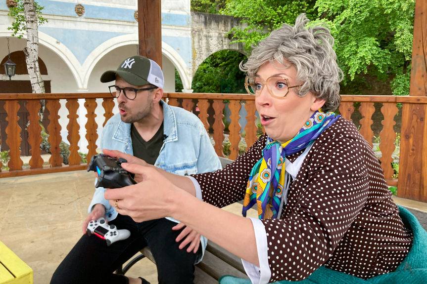 Krystyna, gospodyni proboszcza odwiedziła Iwonicz-Zdrój