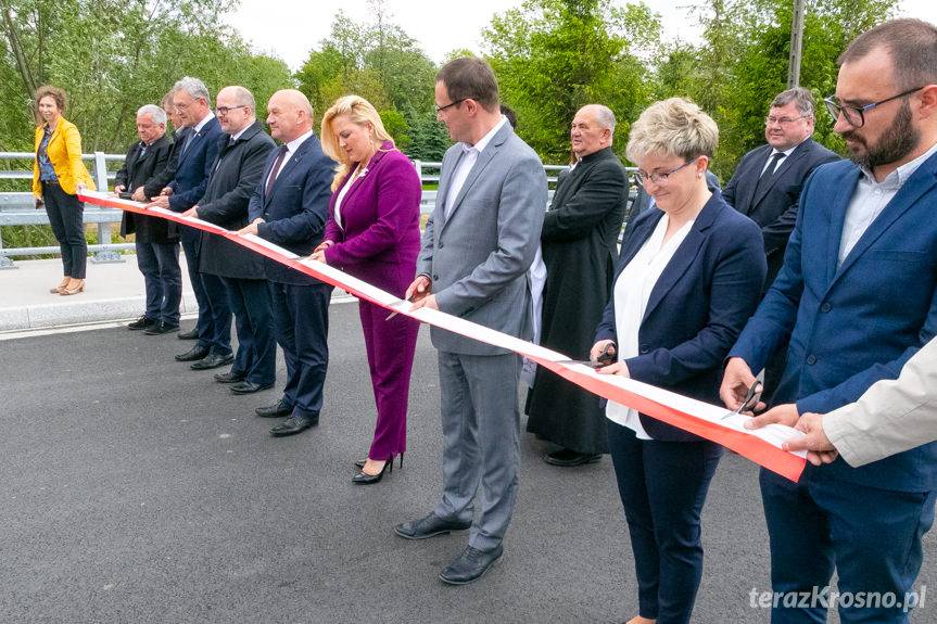 Wstęga przecięta. Most w Rogach oficjalnie otwarty