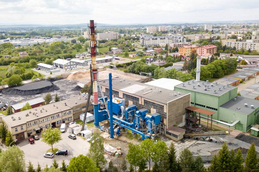 Opóźnia się rozruch kotła biomasowego w Krośnie. Dlaczego?
