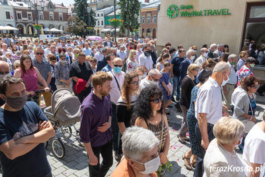Procesja Bożego Ciała w Krośnie 