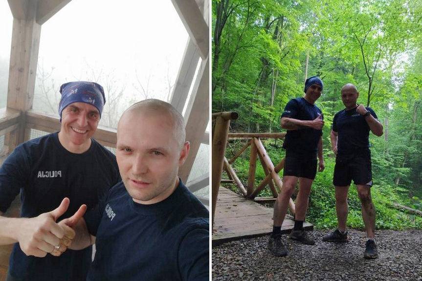 Policjanci charytatywnie