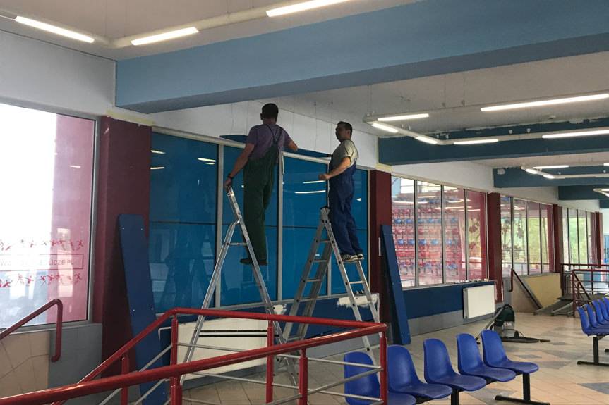 GOSiR Jedlicze przerwę w działalności wykorzystał na remonty