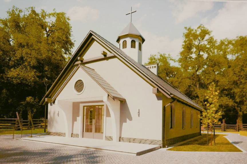 Kaplica przedpogrzebowa w Targowiskach za 2 lata