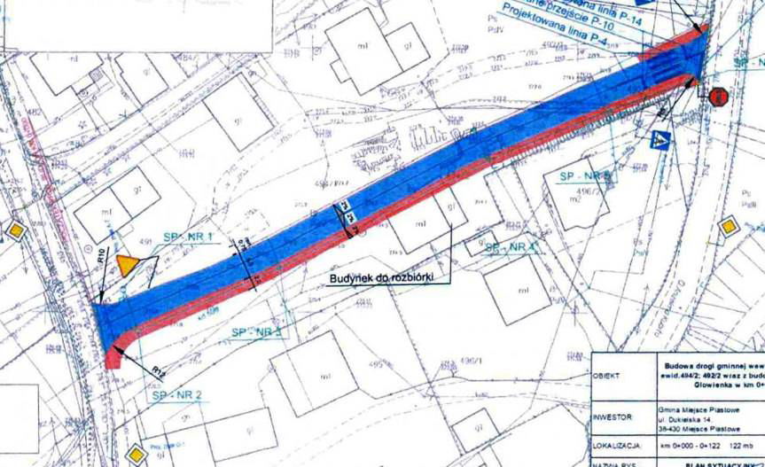 Głowienka. Nowa droga połączy ulicę Miodową i Kubita