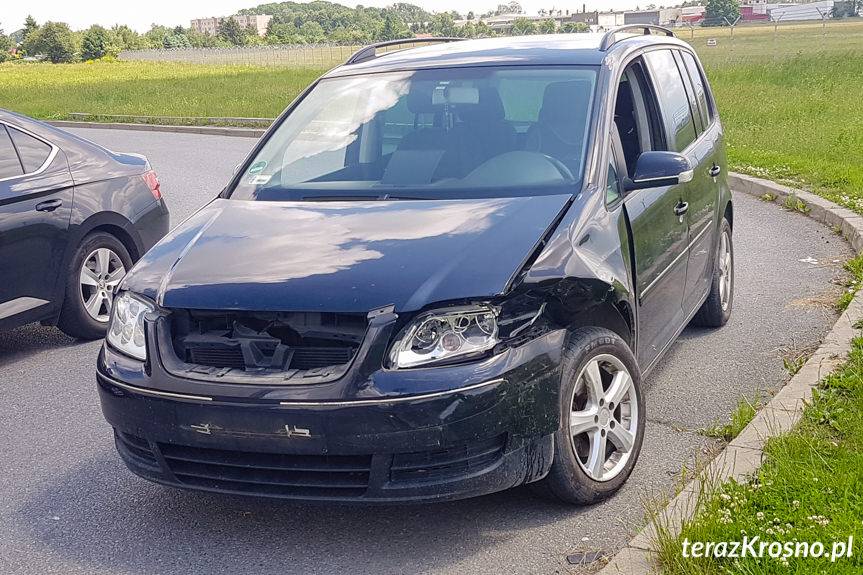 Zderzenie w Krośnie na Zręcińskiej
