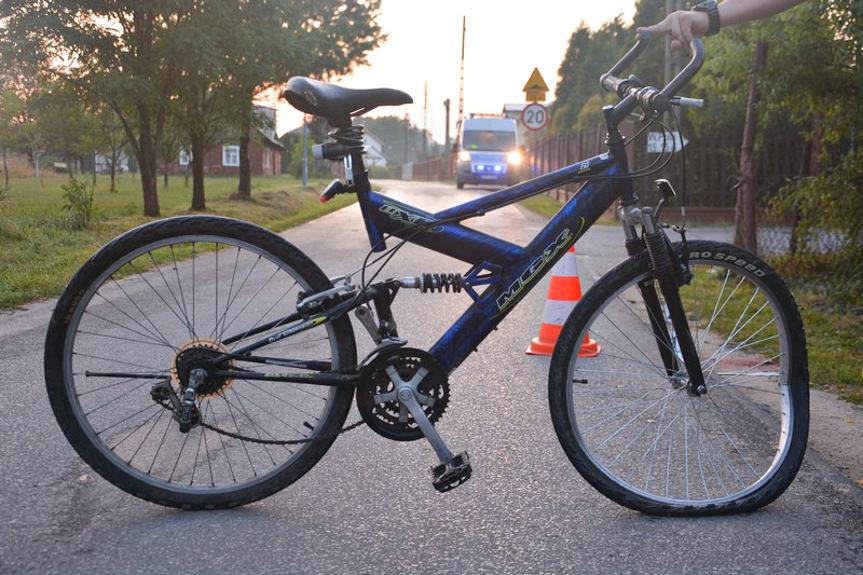 Zderzenie rowerzystów w Czarnorzekach