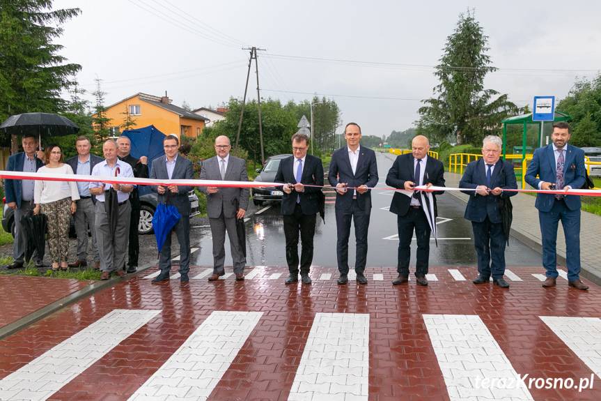 Kolejna droga powiatowa na miarę XXI wieku, tym razem w gminie Rymanów