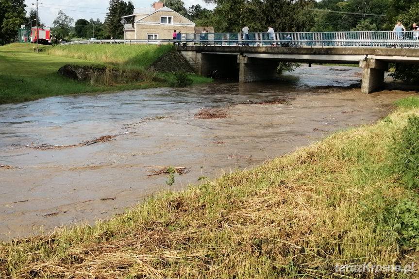 Podtopienia w gminie Rymanów