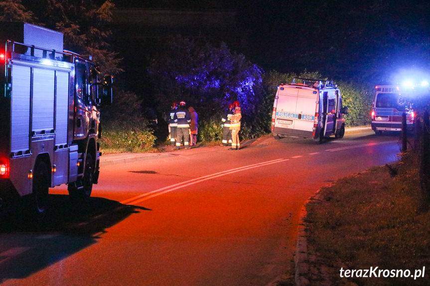 Nietrzeźwy 20-latek wjechał w ogrodzenie