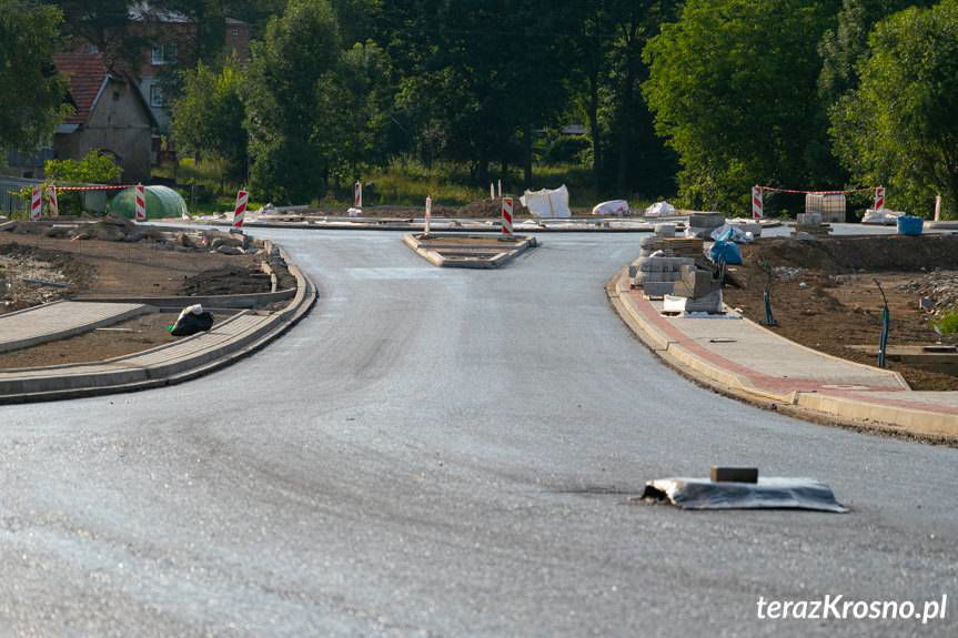 Droga krajowa nr 28 w Krośnie w rozbudowie. Zobacz zdjęcia