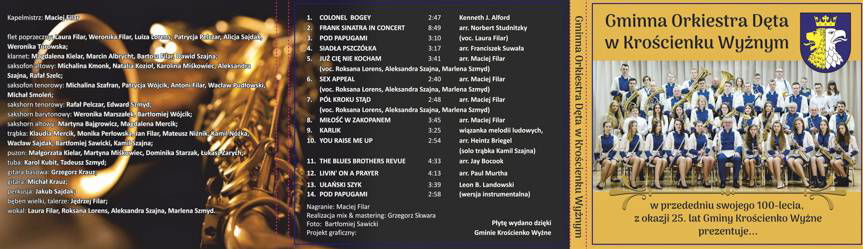 Gminna Orkiestra Dęta z Krościenka Wyżnego wydała nową płytę