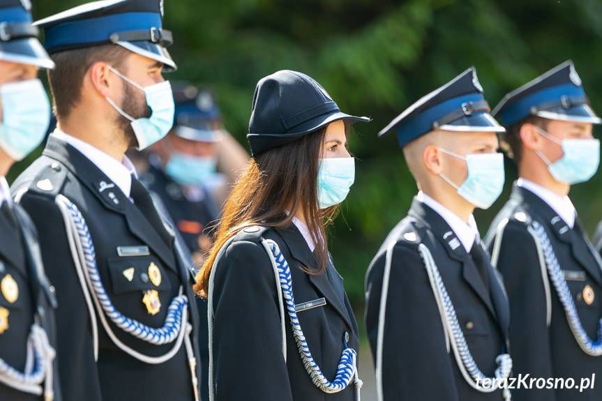 Uroczysty apel w Tylawie