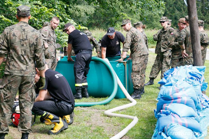 "Terytorialsi" ćwiczyli ze strażakami