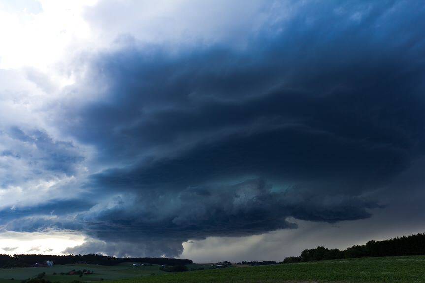W Krośnie i powiecie krośnieńskim możliwe burze z gradem