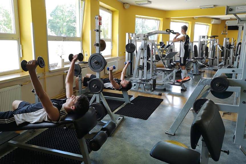 Młodzi siatkarze na zgrupowaniu w Krośnie