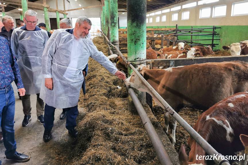 Minister rolnictwa w Korczynie, Krośnie i Lubatowej