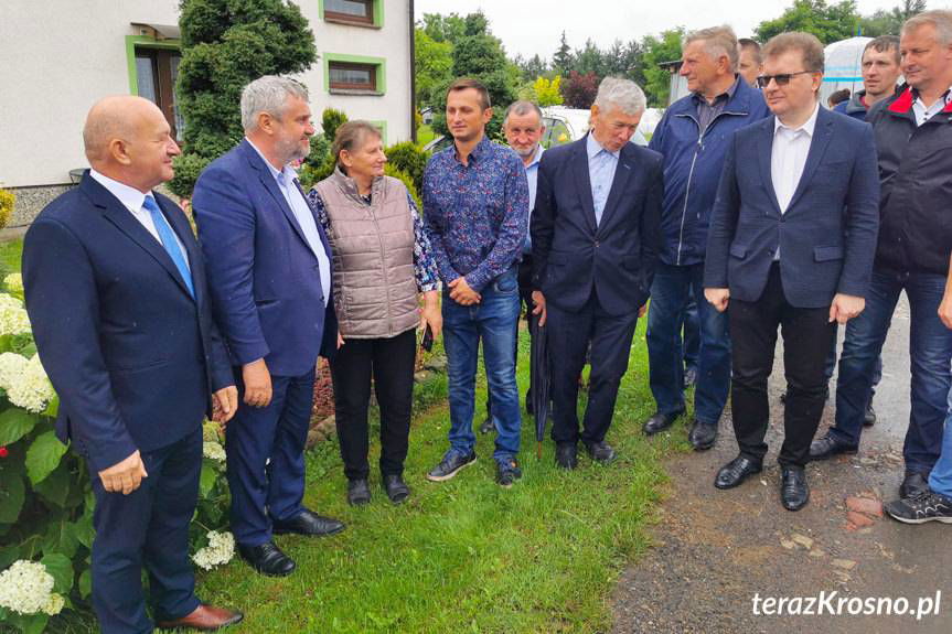 Minister rolnictwa w Korczynie, Krośnie i Lubatowej