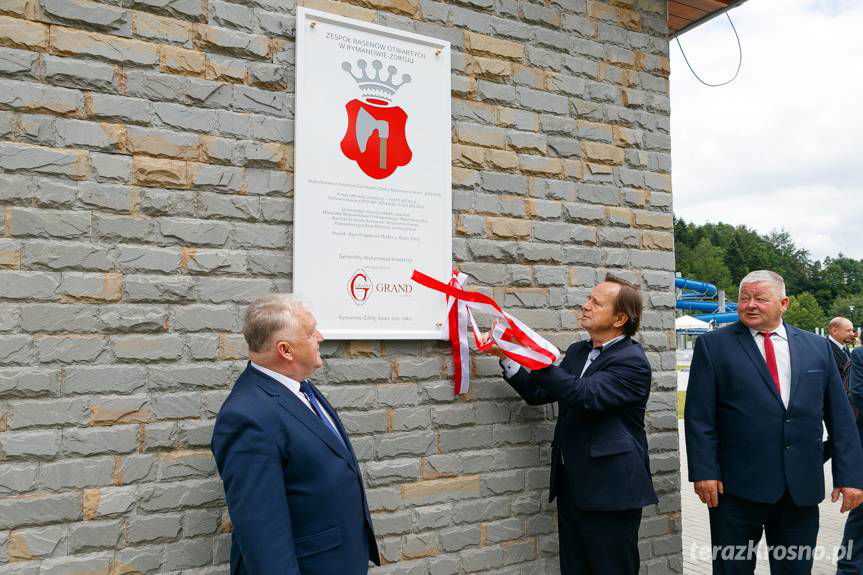 Kompleks basenów w Rymanowie-Zdroju oficjalnie otwarty
