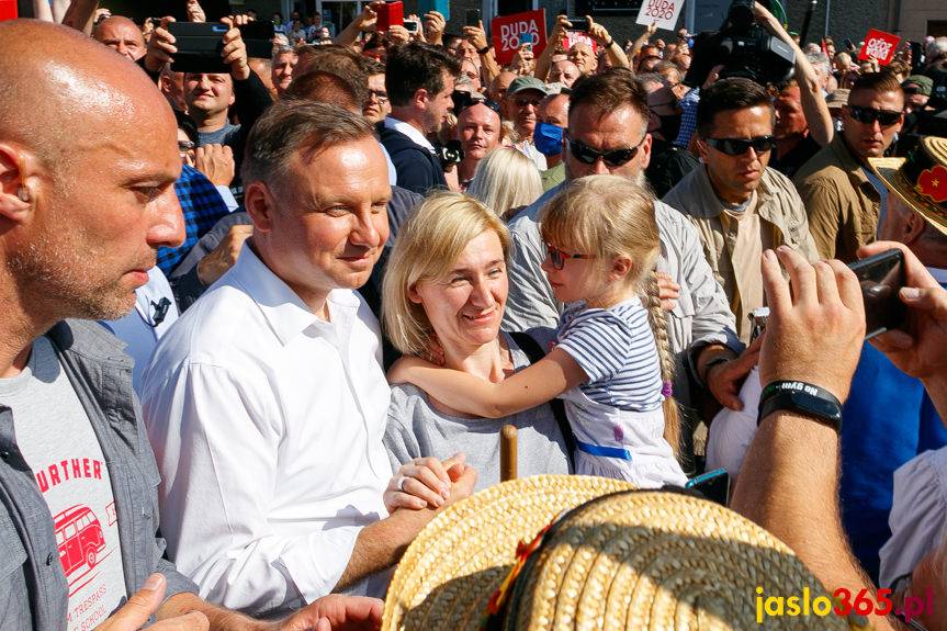 REGION. Tłumy na spotkaniu z Andrzejem Dudą w Jaśle