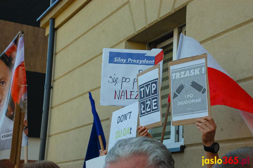 REGION. Tłumy na spotkaniu z Andrzejem Dudą w Jaśle