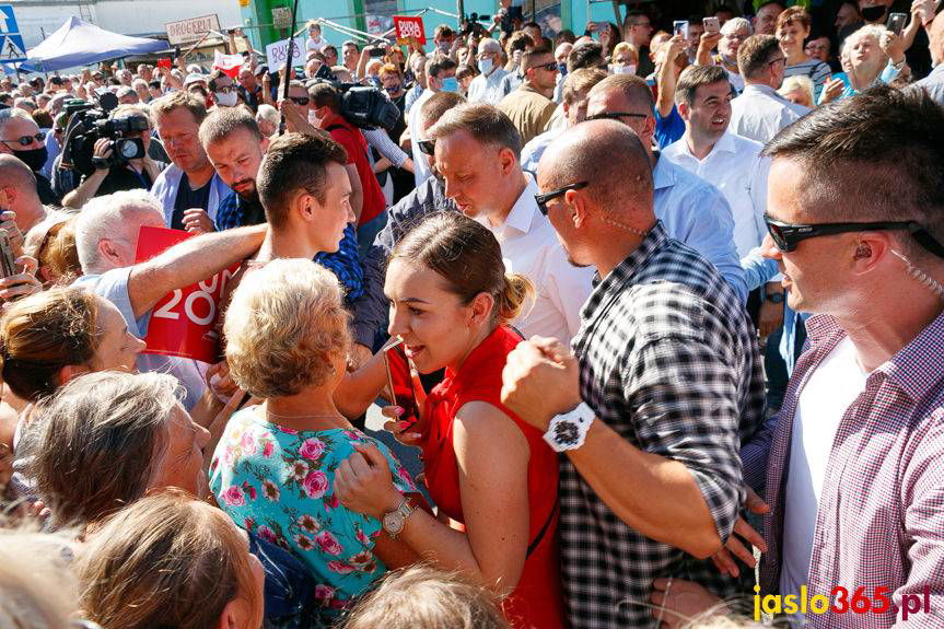 REGION. Tłumy na spotkaniu z Andrzejem Dudą w Jaśle