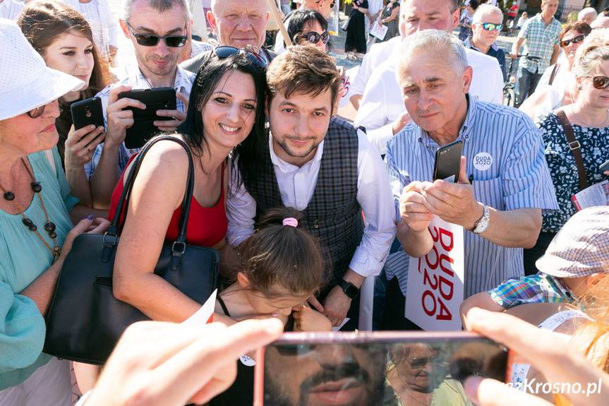 Bitwa o duszę narodu. Patryk Jaki na wiecu w Krośnie
