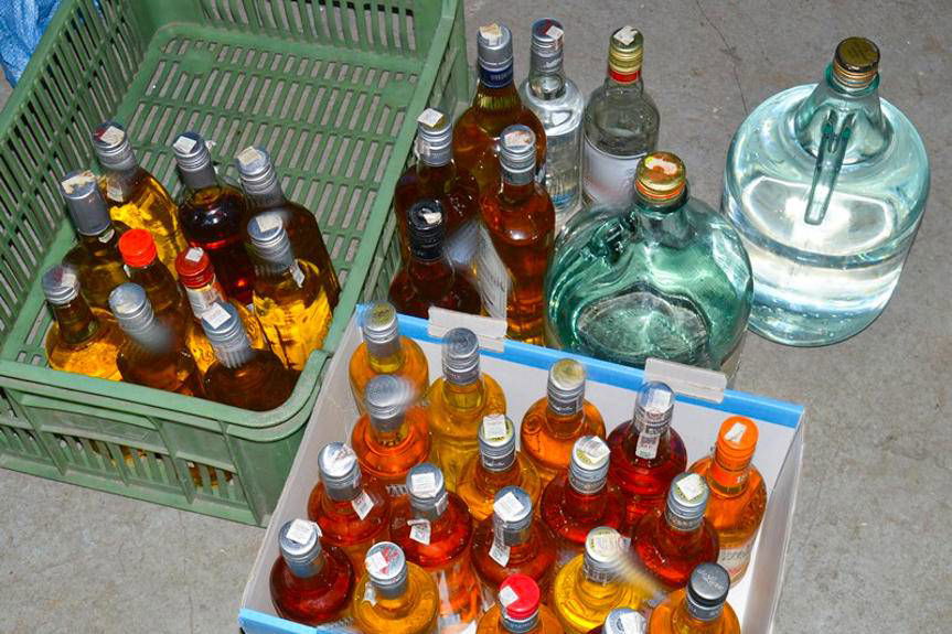 Nielegalne bimbrownie w powiecie krośnieńskim