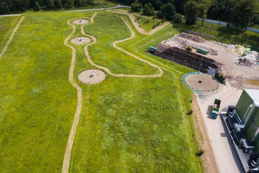 Fotowoltaika na składowisku odpadów w Krośnie