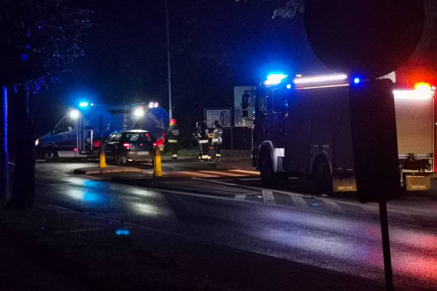 Wypadek na Krakowskiej, potrącony pieszy
