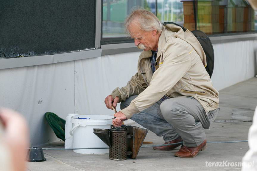 Miodobranie na dachu VIVO! Krosno