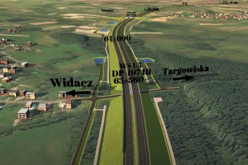 Jak może wyglądać S19 od Domaradza do Dukli?