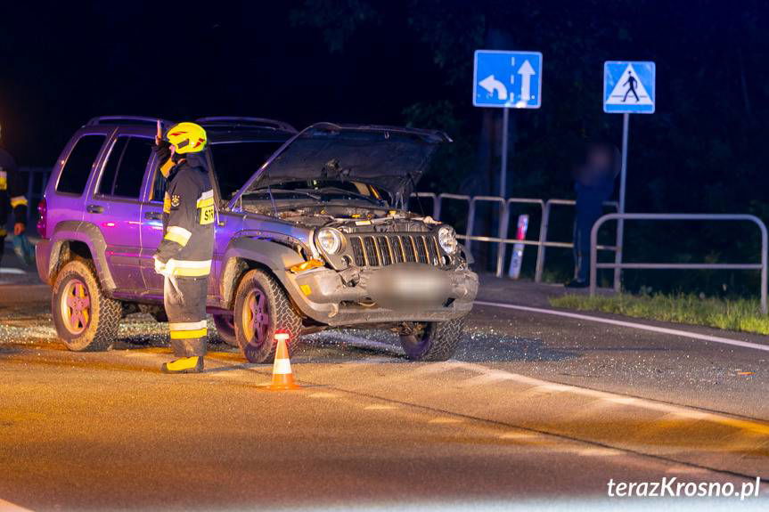 Zderzenie dwóch samochodów w Równem
