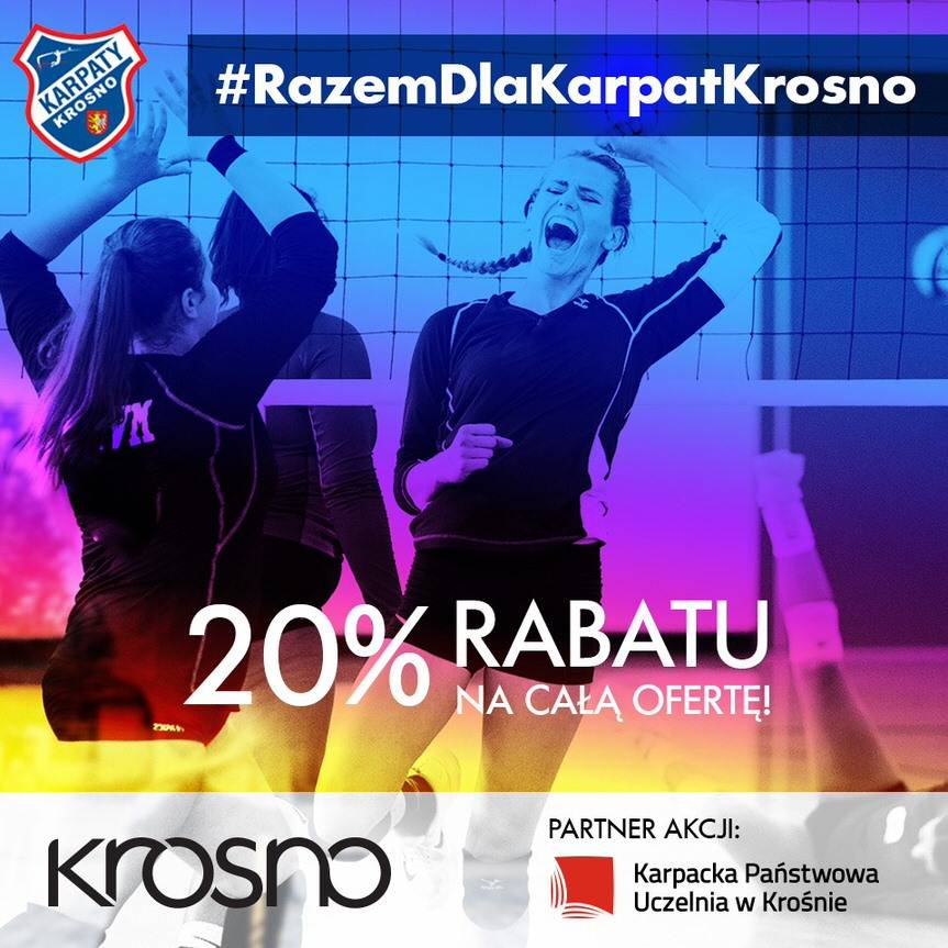 Krosno Glass wspomaga krośnieńską siatkówkę