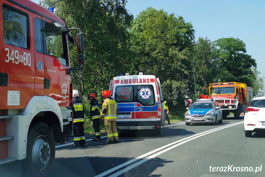 Klimkówka. Rowerzysta reanimowany na DK28