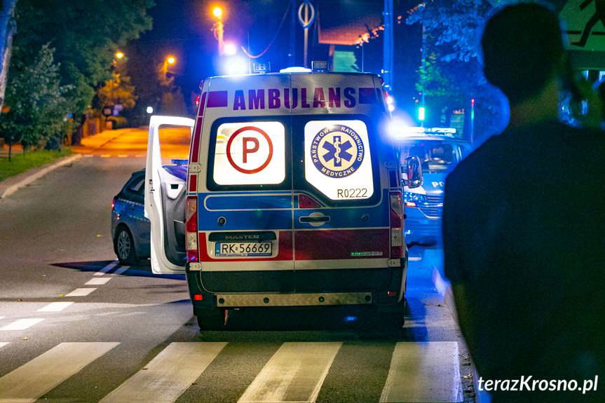 Policyjny pościg i strzały w Rymanowie-Zdroju 