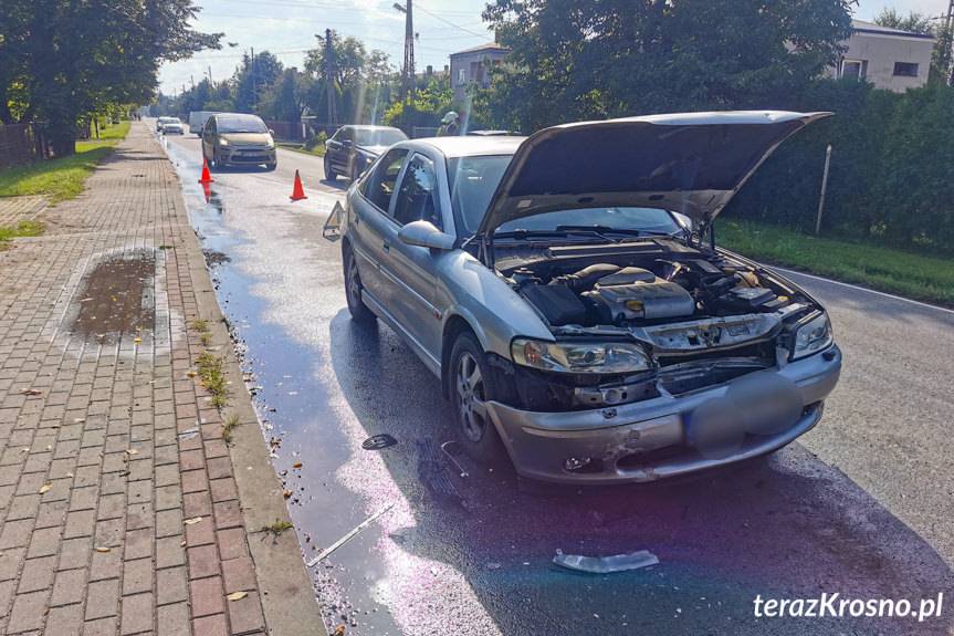 Zderzenie trzech samochodów w Świerzowej Polskiej